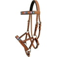 thumbnail image 2 of Western Leather Bridle – Bitless Training Sidepull with Reins, 2 of 6
