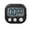 Black, variant on Digital Kitchen Timer | Count Up/Down Stopwatch with Memory Function | Magnetic Back & Stand for Cooking, Baking, Exercise & Classroom Use (2.83 x 2.56 Inches)