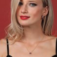 thumbnail image 4 of Gem Stone King 14K Yellow Gold Red Tiger Eye Pendant Necklace for Women | 1.50 Cttw | Gemstone Birthstone | Oval 9X7MM | With 18 inch Chain, 4 of 6