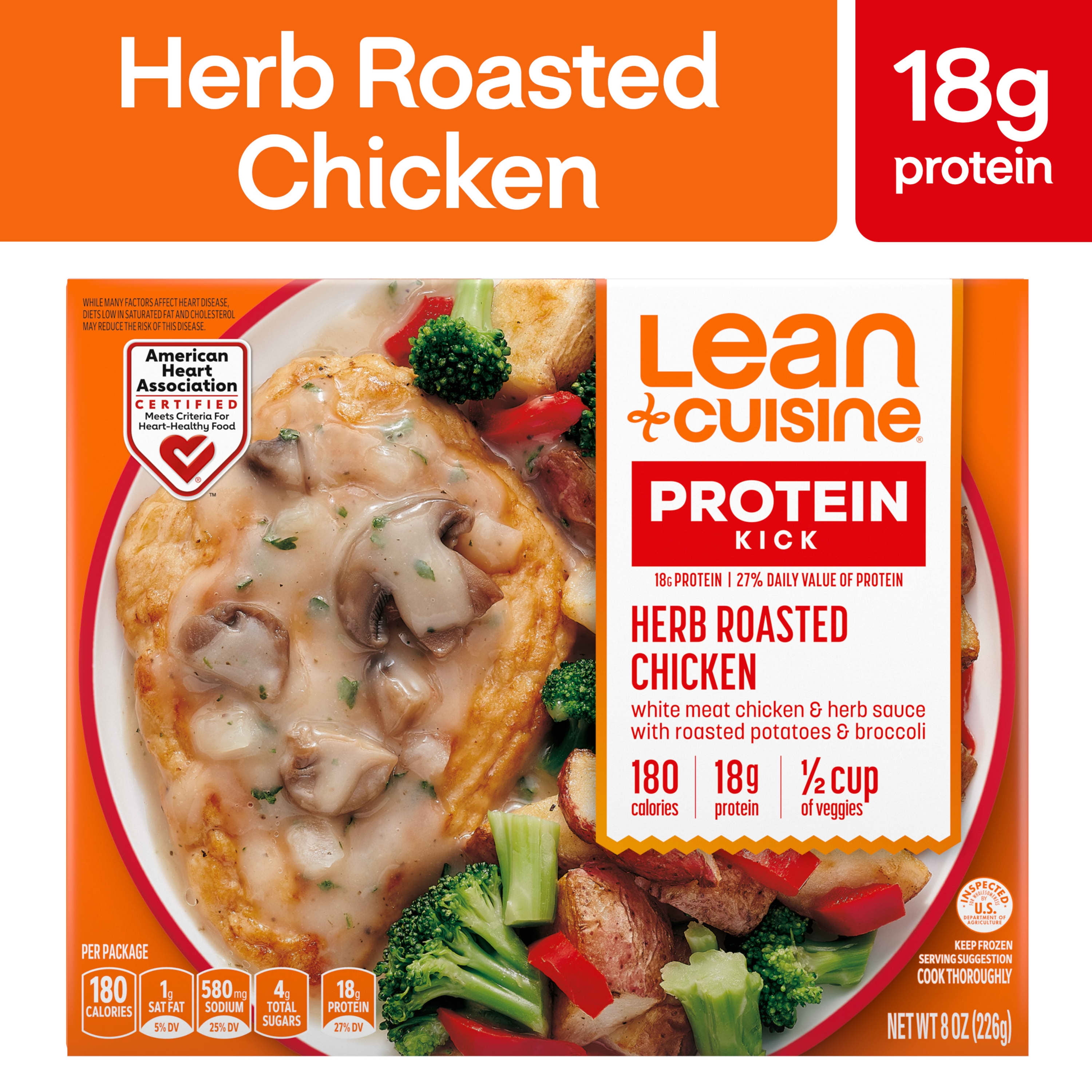 Lean Cuisine Herb Roasted Chicken Meal, 8 oz (Frozen)