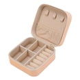thumbnail image 4 of Caja de joyería, caja de almacenamiento de joyería, minicaja de almacenamiento de joyería, organizador de joyería, exhibición para dijes, collares, Rosa, 4 of 8