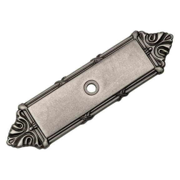 25 Pack - 9467WN Weathered Cabinet Knob Backplate/Back Plate