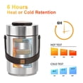 thumbnail image 2 of Termo para alimentos Pawovdeq de acero inoxidable aislado, 67 oz, 2 of 6