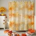 thumbnail image 3 of Shower Curtains for Bathroom-72"x78",Watercolor Flowers Sketch Waterproof Bath Curtain Grommet Shower Curtain Set with Hooks, 3 of 6