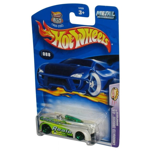 Hot Wheels Carbonated Cruisers 4/5 (2003) Monoposto Green Toy Car #088