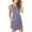 Purple, variant on Pisexur Womens Dresses Fashion V Neck Sleeveless Mini Dress Casual Tunic Swing Sundress Basic Solid Color Summer Dresses Fashion High Waist Beach Dress with Pockets