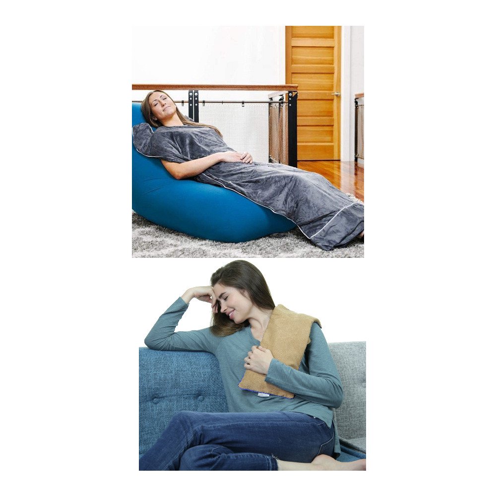 Yogibo Ultra Weighted Soft Blanket with BodyHug 2.0 - Walmart.com