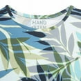 thumbnail image 4 of Hang Ten Womens Long Sleeve Rashguard (Mint Leaf, Small, s), 4 of 5
