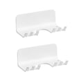 thumbnail image 3 of jinwen 2 Pieces Wall Mounted Racket Rack Organizer Lightweight Tennis Racket Holder, 3 of 9