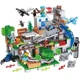 thumbnail image 1 of 852 Uds. The Minecrafta Deep Dark Battle antiguo Caballero de la ciudad sonido guardia casa de pueblo bloques de construcción para niños regalos Juguetes, 1 of 5