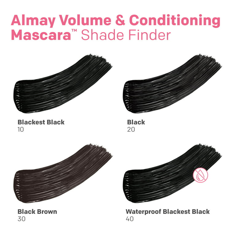 flydende Sydamerika Celebrity Almay Volume & Conditioning Mascara, 10 Blackest Black, 0.27 fl oz. -  Walmart.com
