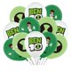 thumbnail image 3 of Decoración de fiesta de cumpleaños temática Ben 10, vajilla desechable con patrón Ben, platos de papel, vasos, banderas, suministros para fiesta de bebé, 3 of 5