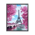 thumbnail image 2 of Bordado París Torre Eiffel punto de cruz completo 11CT DIY impreso Kits decoración del hogar FLhrweasw Nuevo, 2 of 9