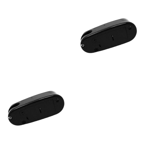 Soidarity Herramienta de medición de distancia de puntero de Putter de Golf, ayuda de práctica de línea de puntería de entrenamiento de minigolf Negro 2piezas Soidarity CBP119738