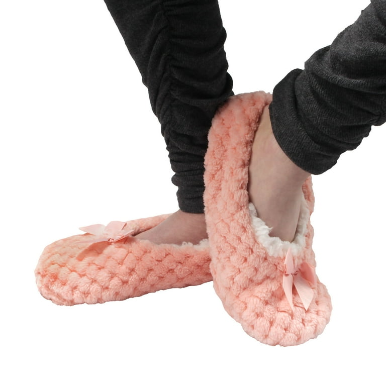 Adult Super Soft Warm Cozy Fuzzy Soft Touch Slippers Non-Slip