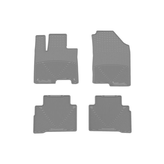 WeatherTech All-Weather Floor Mats compatible with 2023-2026 Kia Sportage - 1st & 2nd Row, Grey