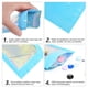 thumbnail image 2 of 100 Piezas Bolsas HolográFicas Resellables, Bolsa de Mylar una Prueba de Olores con Ventana Transparente para Almacenamiento de Alimentos Recuerdo de Fiesta Negocios, 2 of 6