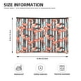 thumbnail image 4 of Fotbe Cool Flamingo Reusable Cosmetic Bag Makeup Bag for Women Large Travel Cosmetic Pouch Girls' Make Up Organizer, 4 of 8
