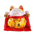thumbnail image 2 of Hucha con forma de gato de la suerte, adornos grandes, apertura de tienda, regalos para el hogar, adornos, regalos creativos, regalos de artesanía de cerámica, 2 of 5