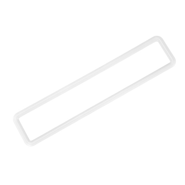 Ofertas Únicas 1 Pc Recorte del panel de interruptor de luz destellante para Jeep Wrangler JK 2011-2017 Cubierta del panel del botón de luz de control central ABS Blanca