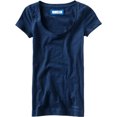 thumbnail image 1 of Aeropostale - Camiseta básica con cuello redondo para mujer, color azul, XL, 1 of 1