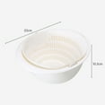 thumbnail image 7 of Cheers.US 2-in-1 kitchen Strainer/Colander & Bowl Sets, Large Plastic Washing Bowl and Strainer, Detachable Colanders Strainers Set, Space-Saver, for Fruits Vegetable Cleaning, 7 of 7