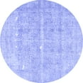 thumbnail image 1 of Ahgly Company Indoor Round Persian Blue Traditional Area Rugs, 8' Round, 1 of 4