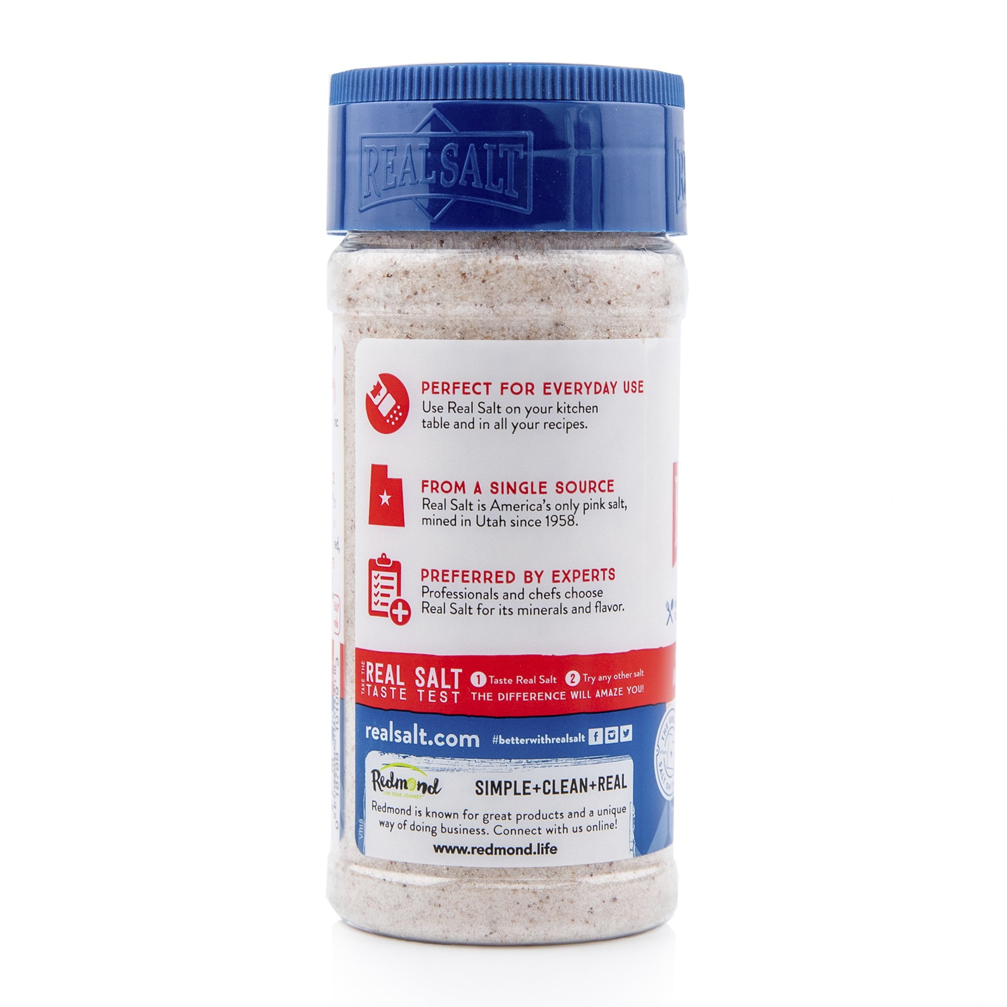 Pack of 6, Redmond Real Ancient Fine Sea Salt, 10 oz