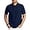 Navy, variant on Hanes Men Crewneck Short Sleeve polo shirts