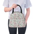 thumbnail image 6 of Fotbe Fairy Floral Pattern Lunch Bag, Insulated Lunch Box, Small Leakproof Cooler Food Lunch Containers Reusable High Capacity Lunch Tote Bags for Work, Travel, Outdoor, 6 of 6