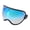 Clear Blue-Day Night, variant on Retro Bubble Visor for Open Face Helmet Vintage Elastic Band Shield Accessories