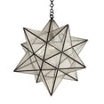 thumbnail image 4 of Meyda Tiffany 216258 Transitional One Light Pendant from Moravian Star collection in Bronze/Dark finish, 24.00 inches, 4 of 5
