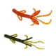 thumbnail image 3 of Señuelo de pesca suave, gusano suave, señuelo artificial de 7 cm rojo, 3 of 8