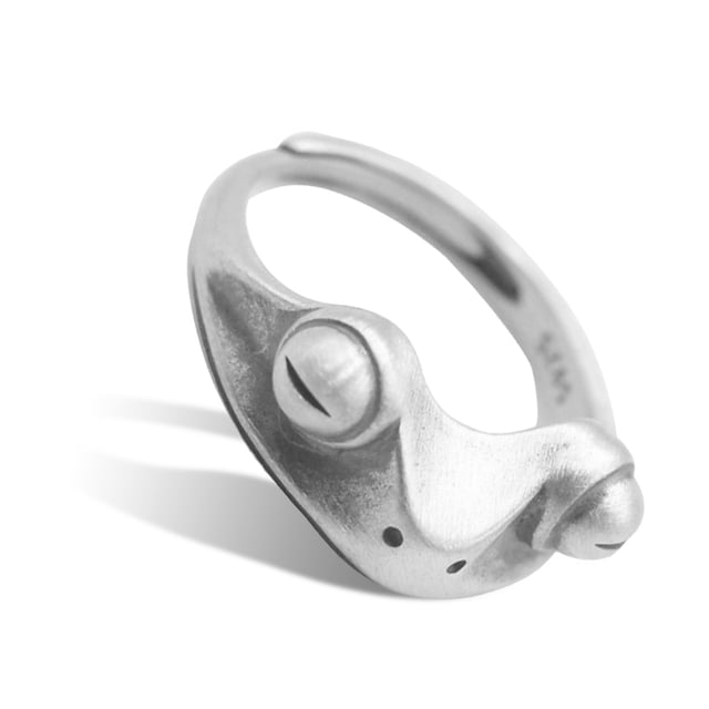 Minnieouse Anillo de apertura de metal Anillos de decoración de animales lindos Colgante Ajustable Joyería flexible Manos Accesorios de vestir Ropa, zapatos y accesorios Miscelánea