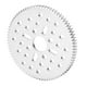 thumbnail image 3 of Cylindrical Aluminum Gear Aluminum 80 Tooth Spur Gears 4302‑0014‑0080 MOD 0.8 14mm, 3 of 5