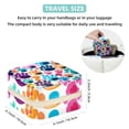thumbnail image 5 of Dog Paw Print Travel Portable Jewelry Organizer: Square Bracelet Holder, Jewelry Display, and Box for Girls and Women, 5 of 6