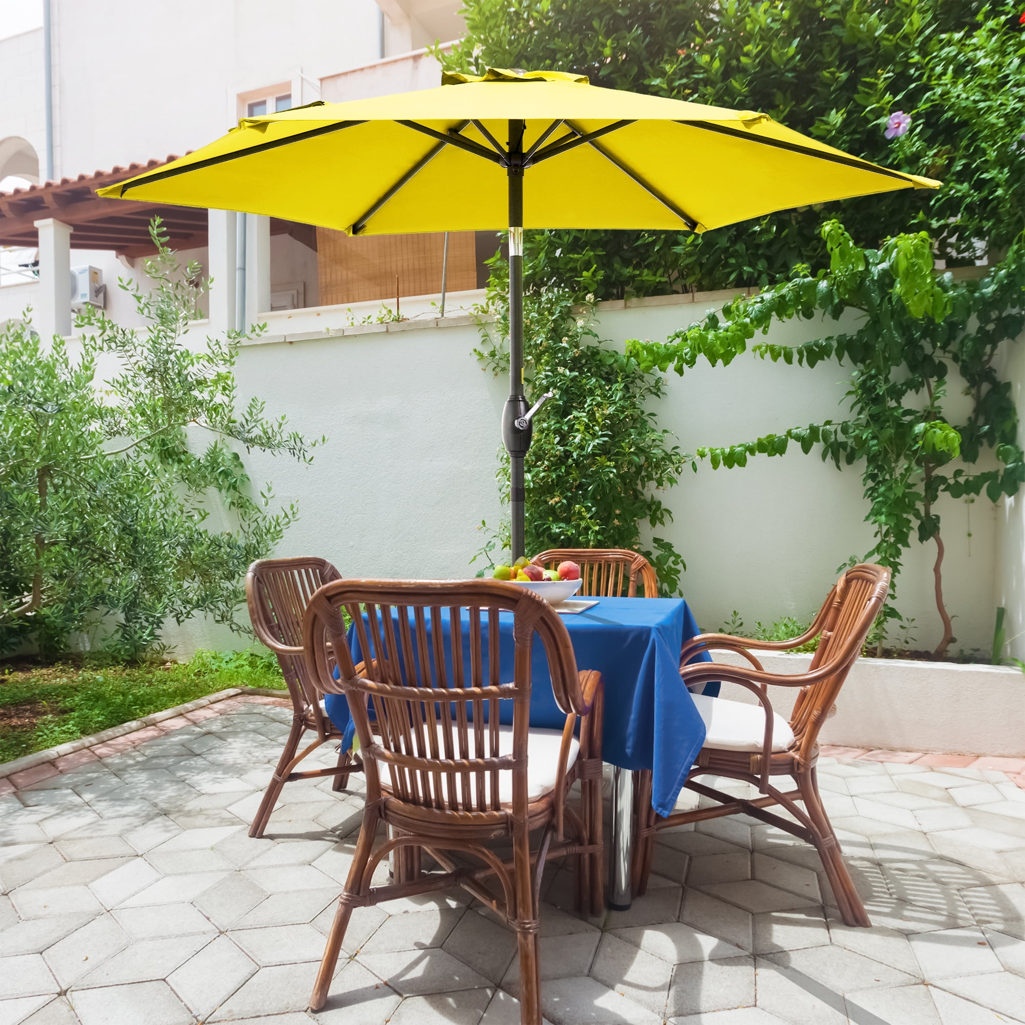 ACEGOSES 7 5ft Patio Outside Shade Table Umbrella for Yard Garden ACEGOSES 7 5ft Patio Outside Shade Table Umbrella for Yard Garden