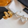 thumbnail image 4 of Leander Stylish and Elegant Women's Copper-Gold Plated Earrings, 4 of 6