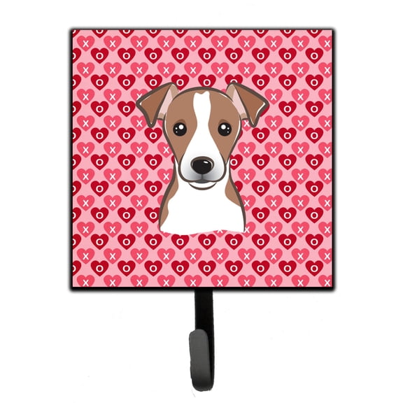 Carolines Treasures BB5330SH4 Jack Russell Terrier Leash or Key Holder Single Hook multicolor