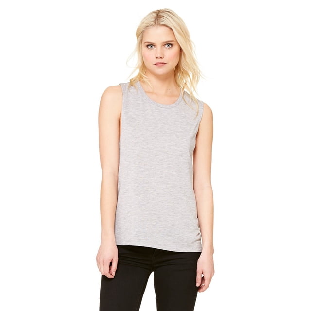 Bella + Canvas Ladies Flowy Scoop Muscle Tank
