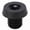 Black, variant on Heavy Duty Rubber Billiard Cue Bumper and Bottom Cover Plug Extension Replacement Part (5.00 inches / 12.7 cm)