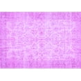 thumbnail image 1 of Ahgly Company Indoor Rectangle Abstract Purple Contemporary Area Rugs, 5' x 7', 1 of 4