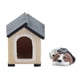 thumbnail image 2 of Perrera de Perros de Muñecas, Juego de Perros en Miniatura de Perrita Fomenta la Creatividad 1:12 Escala Fina Hecha Vívida Para Niños, 2 of 7