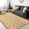 thumbnail image 5 of Homore Geometric Area Rugs for Bedroom Living Room Decor 8' x 10' Light Camel/White, 5 of 9
