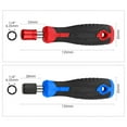 thumbnail image 4 of 2Pcs 1/4Inch Hex Self-locking Adapter Screwdriver Handle Screwdriver Bit Holder, 4 of 10