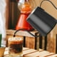 thumbnail image 5 of Hervidor de café de acero inoxidable 304, tetera con goteo de café, tetera estrecha, tetera para verter café, regalos para café Negro Baoblaze tarro de café, 5 of 8
