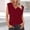 Burgundy, variant on Nrmvnmi Summer Saving 2024 Tank Top Women Casual Soft Summer V Neck Sleeveless Tops 2024 Outfits Clothes