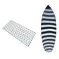 thumbnail image 1 of Surfboard Socks Cover Surf Board Protective Storage Case & Surfboard Deck Traction Board Eva Anti-Skid Pad, 1 of 9