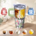 thumbnail image 6 of 20OZ Dog Themed Birthday Tumbler with Handle Straw and Lid Paw Print Coffee Cup for Women Friends Unique Holiday Gifts Fits Car Cup Holders and Ideal for Celebrations, 6 of 6