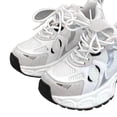 thumbnail image 2 of Zapatillas de deporte informales para mujer, zapatillas gruesas que combinan con todo, zapatos con cordones para primavera y otoño Ndcxsfigh Tenis De Mujer Tenis De Hombre, 2 of 9